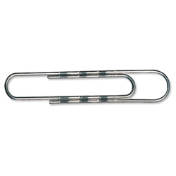 5 Star Giant Paperclips Wavy Length 76mm [Pack